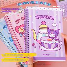 A5 Coil Bound Cartoon Student Correction Notebook, Cute For Girls School Supplies - B - View 1