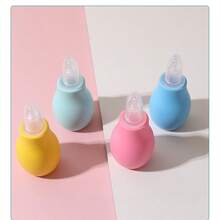 Manual Mucus Suction Device, Congestion Wash Cleaning Tool, Silicone Pump Aspirator - Multicolor - View 8