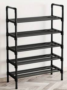 Multi-Tier Simple Shoe Rack, Multi-Functional High Capacity Storage Rack, Easy Installation And Disassembly, Space-Saving, Suitable For Foyer, Hallway, Living Room, Bedroom And Other Spaces To Organize And Store Shoes & Shelves & Storage Rack & Shoe Rack & Storage Rack & Corner Rack - Multicolor - View 6