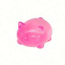 Cute Maltose Cat Head Squeeze Toy – Soft Slow-Rise Stretchy Fidget Toy, Portable Stress Relief Gadget, Ideal For Birthday & Holiday Gifts, Classroom Prizes, Playful Cat Design - Nhiều màu - Xem 6