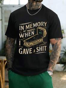 Men T-Shirts - Black - View 1