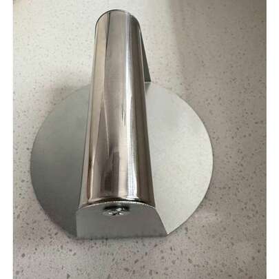 1 pièce Presse à hamburger en acier inoxydable - Fabricant de galettes de burger antiadhésif de 6 pouces pour créer des hamburgers parfaits, des mini-hamburgers et des steaks. Doté d'une poignée ergonomique et d'une surface plate pour une pression uniforme