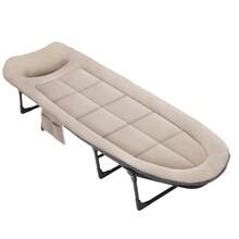 Foldable Camping Bed With Adjustable Head Rest - A - View 8