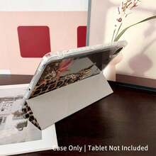 Cheetah,Leopard Print An Inspirational Leopard - Patterned Protective Tablet Set - Spiritual Enthusiasts And Fashion Enthusiasts,Protective Folio Table With Pen Holder,Compatible With 10. 9/10. 2/ 5th Gen/Pro11/10th/9./2/(7th Gen)/ (8th Gen)/4/5/Pro 11 Summer Y2K Design Full Wrap Anti-Fall Cover - Color Options - View 4