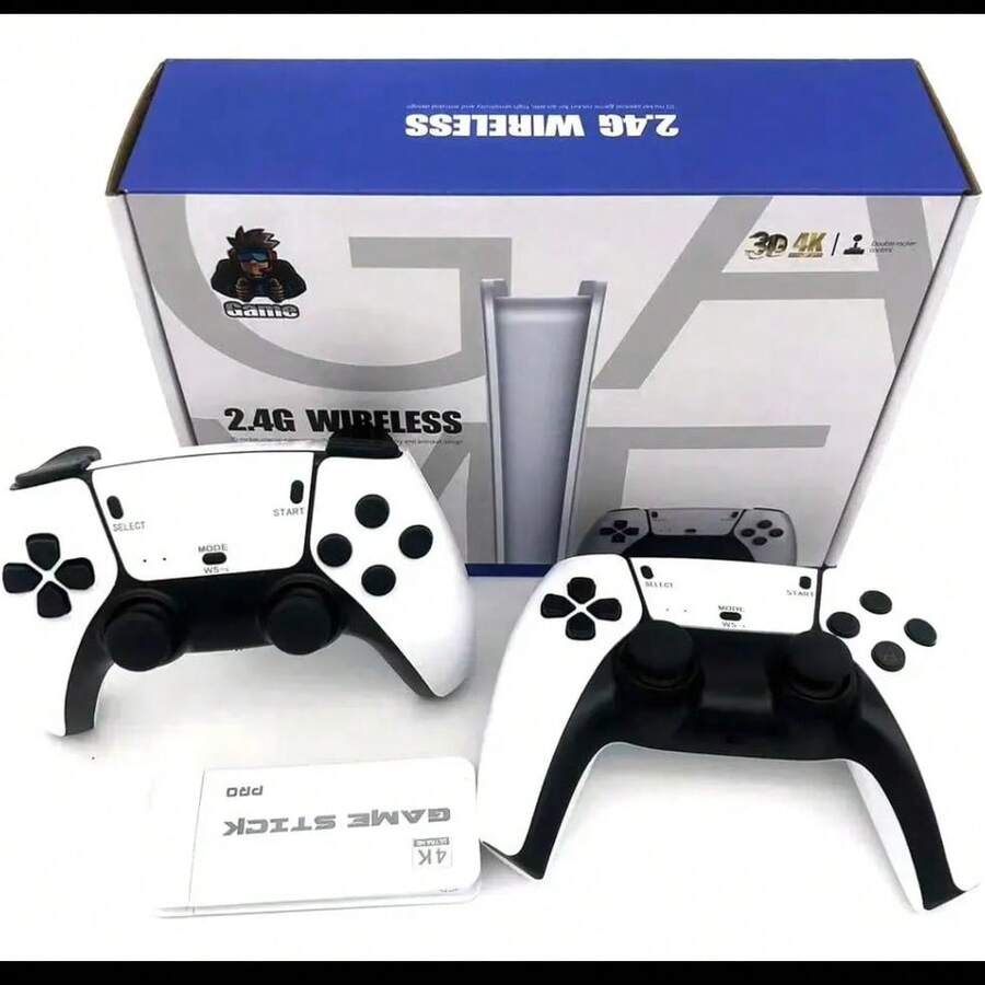 Consola De Jugos Retro Inalambrica 64 gb TV Blanca - Blanco - Ver 1