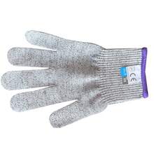 Guantes de trabajo resistentes al corte, nivel 5 de protección para construcción, antideslizantes, resistentes a cuchillos, reforzados y resistentes al desgaste - A - Ver 4