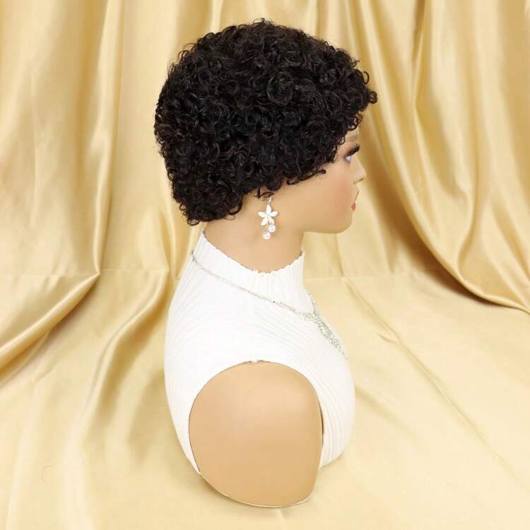 Tóc xoăn xù kiểu Afro cho các lễ hội âm nhạc, tiệc tùng. Tóc giả xoăn ngắn kiểu Afro cho nữ. Tóc giả xoăn ngắn thời trang cho nữ. Tóc giả không ren, không keo dán, có mái. Tóc giả xoăn xù kiểu Afro ngắn, kiểu tóc pixie xoăn xù, tóc giả làm từ tóc thật #1B, #BUG, #99J, #30, #27. Tóc giả bob xoăn Jerry, tóc giả ren phía trước, tóc giả làm từ tóc thật có mái. Tóc giả bob xoăn ngắn, kiểu pixie, tóc giả không keo dán, tóc giả ren cho nữ. Tóc giả pixie xoăn xù 6 inch, 150% cho nữ. - Nhiều màu - Xem 10