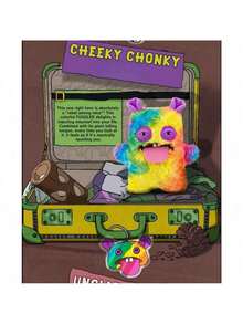 Spin Master Spin Master Fuggler官方正品 - 可爱丑萌怪兽宠物系列毛绒玩具，奇趣可爱收藏玩偶 - 彩色 - 查看 2