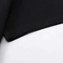 Men's Crew Neck Rock Music Graphic T-Shirt, Casual Daily Wear - Black 1 - View 6