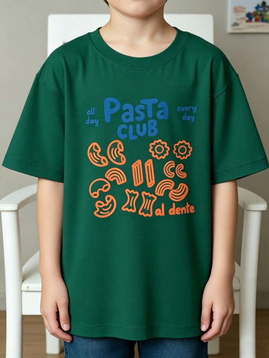 Tween Boys T-Shirts - Green - View 1