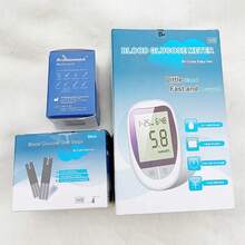Clinical Home Digital Glucometer With 50 Test Strips And 50 Lancets - A - View 5