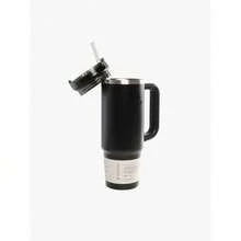 STANLEY - The Quencher H2.0 FlowState™ Tumbler 30OZ With Handle & Straw, Stainless Steel Vacuum Travel Mug, Leakproof Lid, Large Capacity Cup, Keeps Drinks Cold All Day, For Water, Coffee, Iced Drinks 10-12551-011 - 011 黑色 2.0 - 查看 2