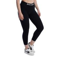 Palm Angels Women Leggings - 黑色 - 查看 3