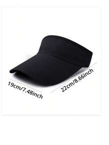 1Pc Unisex Sports Visor Cap Sun Hat - Quick Dry, Gift Of Storable Leopard Print Headband,UV Protection, Breathable Mesh Cap, Suitable For Summer Beach, Running, Outdoor Activities, Cycling, Volleyball, Women,Holiday,Travel - Multicolor - View 2
