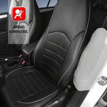 Bộ bọc ghế trước ô tô bằng da PU đa năng, bọc ghế kiểu xô lưng cao - Phù hợp với hầu hết các loại xe sedan, xe tải, SUV, ghế kiểu xô/băng ghế, bọc ghế ô tô dùng được cả bốn mùa, bộ bọc ghế đầy đủ. - Loại A - Xem 3