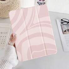 1 chiếc ốp bảo vệ máy tính bảng gập lại được, xoay 360°, họa tiết vân đá cẩm thạch hồng, phù hợp với iPad 11/A16/10th/Air4/5/6/Pro 12.9/2024/2025/2020/2021/2022/2023/10.2/10.9, 5/5pro/6/6pro/7/7pro/40s Pro, tuyệt vời cho công việc, du lịch và sử dụng tại nhà. - Nhiều màu - Xem 2