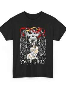 Anime Overlord Ainz T Shirt - màu đen - Xem 7