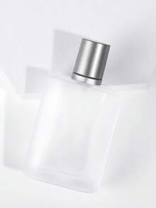 磨砂玻璃香水喷雾瓶，可重复灌装的空香水瓶，细雾喷雾器，旅行化妆品收纳瓶，带银色/金色瓶盖 - 灰色 - 查看 7