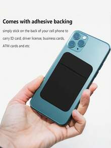 1 chiếc bao đựng điện thoại, bao đựng thẻ có lớp keo silicon tự dính, bao đựng thẻ silicon đa chức năng, ví đựng điện thoại siêu mỏng có keo dính, miếng dán bao đựng thẻ tín dụng bằng silicon, ví đựng điện thoại có keo dính tương thích với iPhone và hầu hết các điện thoại thông minh Android, quà tặng sinh nhật/cho bé trai/bé gái, cốc hút điện thoại - nhiều màu - Xem 4