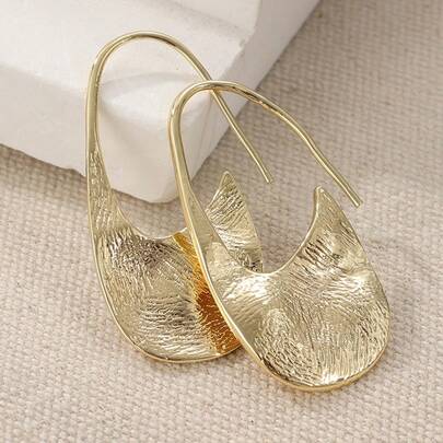 Asymmetrical Square Pendant Earrings, Creative Handmade Jewelry For Women, Suitable For Daily Wear, Festivals And Parties, An Ideal Gift For Female