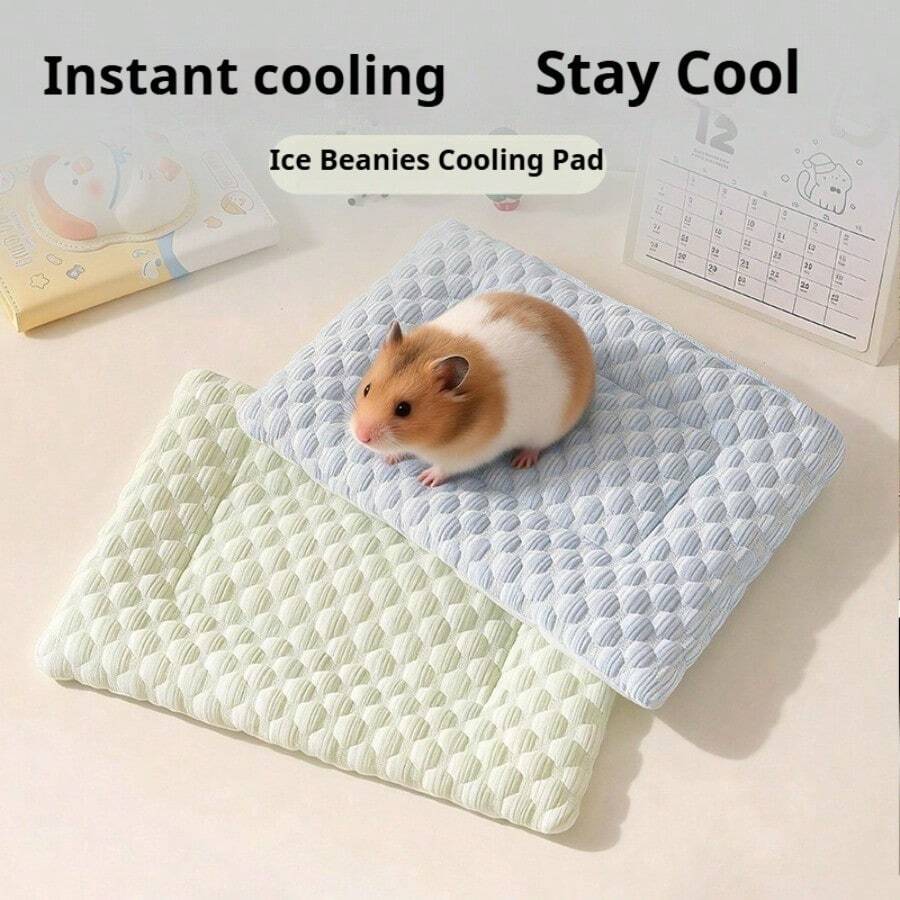 1 tấm thảm làm mát mùa hè cho thú cưng (20cm/30cm), giường ngủ cho chuột hamster, tấm lót làm mát, thảm thoáng khí, đồ dùng cho thú cưng - Giường ngủ cho chuột hamster bằng vải nhung mềm mại với đáy chống trượt và lớp cách nhiệt, thiết kế chấm bi bông xốp, không thích hợp cho mèo và chó. - Chấm bi - Xem 1