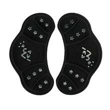 Heel Grips Inserts, Shoe Size Reducer Pads, Prevent Slipping For Loose Shoes, Adjust Shoe Size Down Half Size - Black - View 6