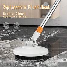 Sisi Home Textile Spin Mop Bucket With Wringer System Extended Mop Handle 61"Mop And Bucket For Floors Cleaning With 5 Replacement Head Refill 1 Cleaning Brush Head - Spin Mop Set - View 5