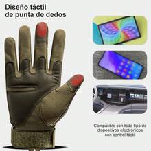 Men Sports Gloves - Black - View 4