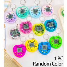 Thú cưng điện tử tương tác, một máy chơi game cầm tay mini mang đến nhiều giờ giải trí, sống lại những kỷ niệm hoài cổ về trò chơi móc khóa thú cưng kỹ thuật số cổ điển. - Nhiều màu - Xem 27