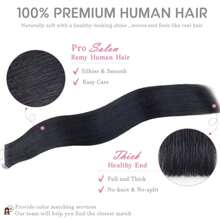 Human Extensions - Natural Black - View 2
