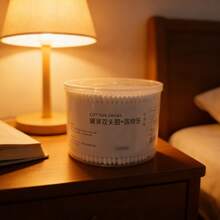 1支/500支竹制双头清洁棉签，柔软不掉毛，适用于卸妆、清洁耳朵、家居清洁，大容量 - 圓加圓500支 - 查看 6