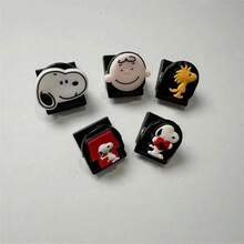 Cute Cartoon Metal Clip Refrigerator Sticker Sealing Clip Hole Board Magnetic Clip Magnetic Sticker Random Style, New Year's Gift, Valentine's Day Gift, Easter Gift - Multicolor - View 5