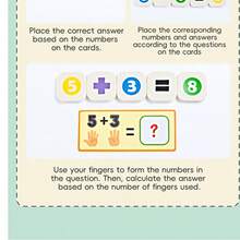 Early Educational Montessori Math Toys, Finger Counting Toys For Preschool Kids 3-6 Years Old, Mathematic Learning Aids For Kindergarten, Develop Thinking And Concentration - Multicolor - View 13