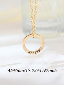 1 chiếc dây chuyền khắc tên theo yêu cầu, dây chuyền bạc hình tròn, trang sức thủ công cá nhân hóa, quà tặng Ngày của Mẹ cho mẹ, quà tặng gia đình, dây chuyền khắc tên theo yêu cầu với 1-3 tên có thể tùy chỉnh, quà tặng Lễ Phục Sinh, dây chuyền khắc tên theo yêu cầu, quà tặng dây chuyền cá nhân hóa - Nhiều màu - Xem 6