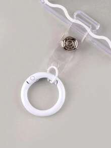 1 Ví đựng thẻ và 1 Móc khóa, Ví đựng thẻ acrylic trong suốt và sáng tạo, Vỏ bảo vệ thẻ sinh viên/thẻ ăn, Kèm móc khóa nơ ngọc trai giả, Ví đựng thẻ trong suốt chắc chắn có cửa sổ đựng thẻ ID và khe đựng thẻ, Kẹp thẻ sinh viên, thẻ ID, thẻ xe buýt, Bộ móc khóa tự làm, Kẹp thẻ ngân hàng - Nhiều màu - Xem 6