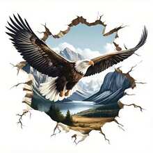 Hình dán vinyl 2D Eagle Claw Blue Label, chất liệu PVC bền chắc, thích hợp cho ô tô, xe tải, xe máy và máy tính xách tay. - Đại Bàng Xanh - Xem 1