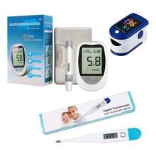 Digital Glucometer, Glucose Meter, 50 Strips And 50 Lancets - White - View 11