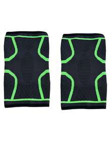 Elastic Non-Slip Sports Knee Pads, Outdoor Cycling Hiking Knee Sleeve, Running Basketball Fitness Riding Colorful Knee Brace Unisex - Multicolor - View 13