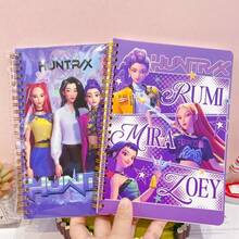 Hasbro 主题笔记本，Saja图案设计，动漫风格文具用品，15*20.2厘米，适合日常使用和节日送礼。 - 彩色 - 查看 7