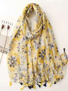 1 chiếc khăn choàng cổ họa tiết hoa dễ thương, ngọt ngào, độc đáo, thích hợp chụp ảnh kỷ niệm ngày lễ, cosplay, đi biển, du lịch, phong cách kỳ lạ, quà tặng ngày Valentine, dự tiệc, mùa thu/đông, dành cho nữ. - Nhiều màu - Xem 10