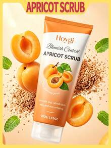 OceAura 1 Box 100g Apricot Body & Face Scrub, Gentle Exfoliating Scrub For Face And Body, Comfortable Fragrance Cleansing, Mild Moisturizing Refreshing, Non-Tightening Soft And Smooth Facial Cleansing, Deep Cleansing Exfoliation For Men And Women, Improve Keratosis Cleanse Pores, Daily Body Care, Easy To Use And Convenient To Carry For Travel - Apricot Scrub - View 2