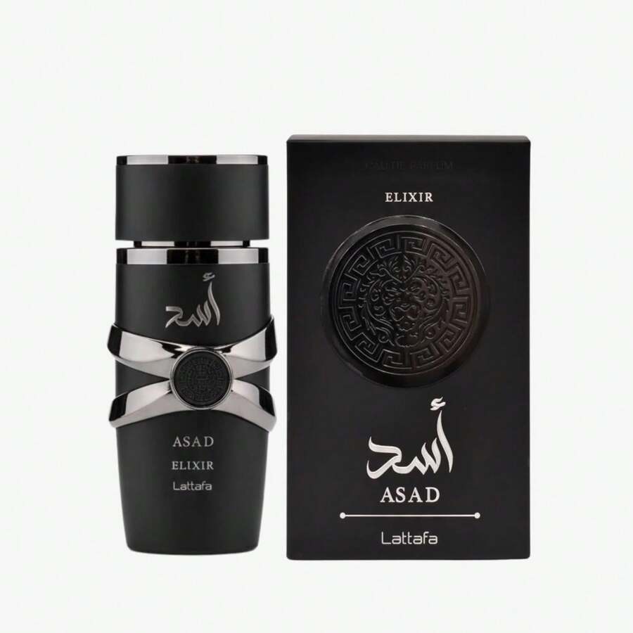 Asad Elixir by Lattafa for Men - 3.4 oz EDP Spray