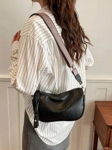 Un diseño pequeño, clásico y versátil que es popular este año. Esta nueva bolsa de estilo vintage 2026 con un solo strap para el hombro es adecuada para el uso diario y es una excelente opción para mujeres. - Multicolor - Ver 7