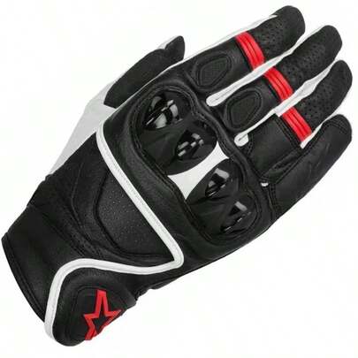 Alpinestars SP AIR 手套 摩托车越野骑行手套 男女通用 四季驾驶 Supertech 摩托车超细纤维皮革手套 赛车手套 摩托车比赛 骑士支持触屏 耐磨防护手套