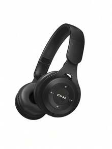 GENAI Wireless Headphones With Microphone, HiFi Stereo Sound, Foldable & Lightweight, Volume Control, 3.5mm Wired, Suitable For Deep Bass, Compatible With Home, Office, Mobile Phones, Computers - Multicolor - View 12