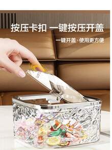 1 Thùng rác mini cao cấp, sang trọng, dùng để bàn trong phòng ngủ, kiêm bàn cà phê, thùng rác mini dạng nhấn, hộp đựng đồ sáng tạo. - nhiều màu - Xem 7