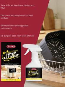 jakehoe Extra Large Capacity Air Fryer Cleaner, Kitchen Cleaner, Oven Cleaner, Suitable For Daily Cleaning, Removes Oil Stains And Dirt From Air Fryer Interior. Ideal Gift For Family And Friends On Holidays. (Random Shipment Of New And Old Models) - Mix - View 6