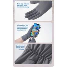 UPF50+ Breathable Half Finger Driving Gloves, Unisex Ice Silk Sun Protection Gloves For Outdoor Summer - View 6