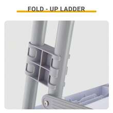 4-Step 52in Above Ground Pool Ladder With Sturdy Iron Grey Frame And White Non-Slip Steps, Durable Swimming Pool Access For Backyard Pools, Outdoor Pools, Summer Fun, Easy Climbing And Maintenance, Ideal For Pool Parties, Family Gatherings, Relaxation, Water Activities, Garden Or Patio Use, Outdoor Recreation, Pool Exercise, Backyard Landscaping, Seasonal Pool Setup, Summer Entertainment, Easy Installation, Stable And Reliable Support, Heavy-Duty Construction, Weather-Resistant Design, Convenient Storage And Outdoor Use - A - View 7