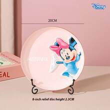 Platos redondos multicolores únicos de Disney (8 pulgadas) - Diseño brillante y divertido, perfecto para cumpleaños, eventos temáticos de fiestas, accesorio esencial para la cocina del hogar - Multicolor - Ver 4